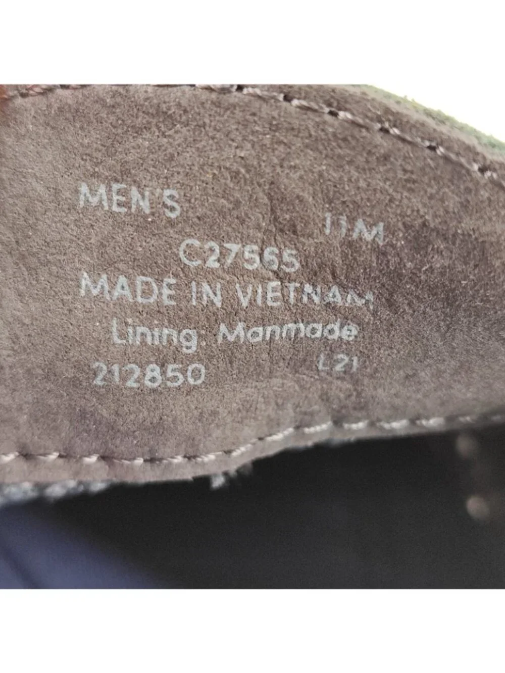 Cole Haan OriginalGrand Men's Size 11 Oxford Shoes Gray Wing Tip C27565